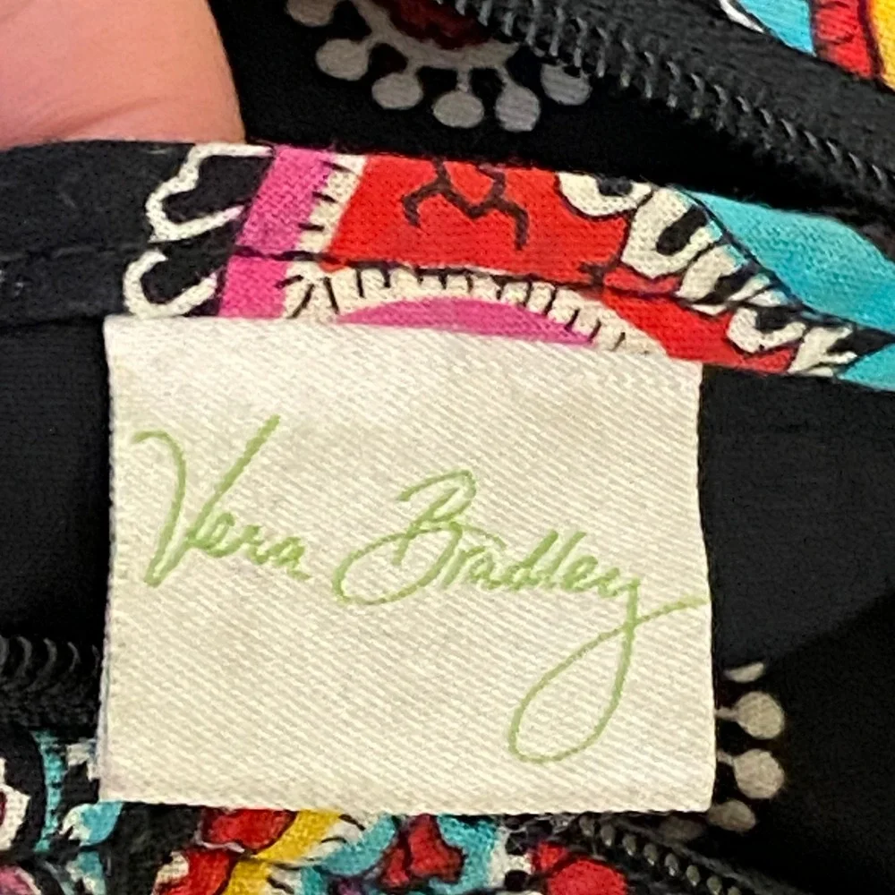 Vera Bradley Womens Parisian Paisley Crossbody Bag Floral Quilted Boho Casual